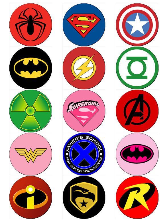 Detail Gambar Logo Superhero Nomer 20