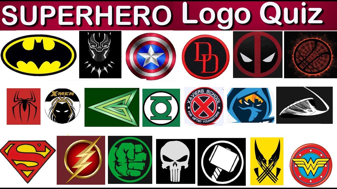 Detail Gambar Logo Superhero Nomer 21