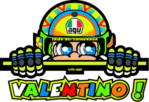 Detail Gambar Logo Valentino Rossi Nomer 18