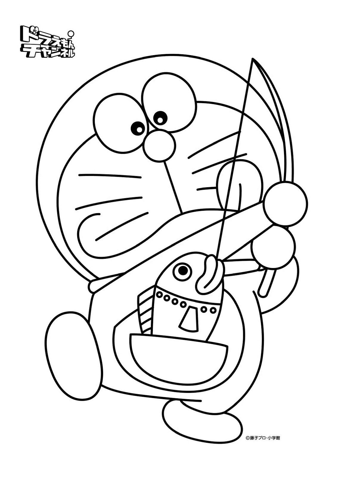 Detail Gambar Lomba Mewarnai Doraemon Nomer 13