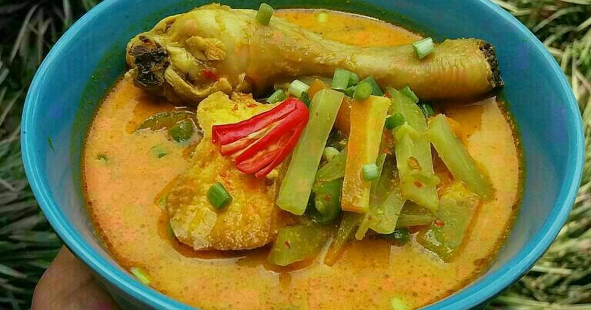 Detail Gambar Lontong Kari Ayam Nomer 26