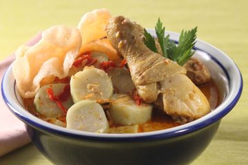 Detail Gambar Lontong Kari Ayam Nomer 42