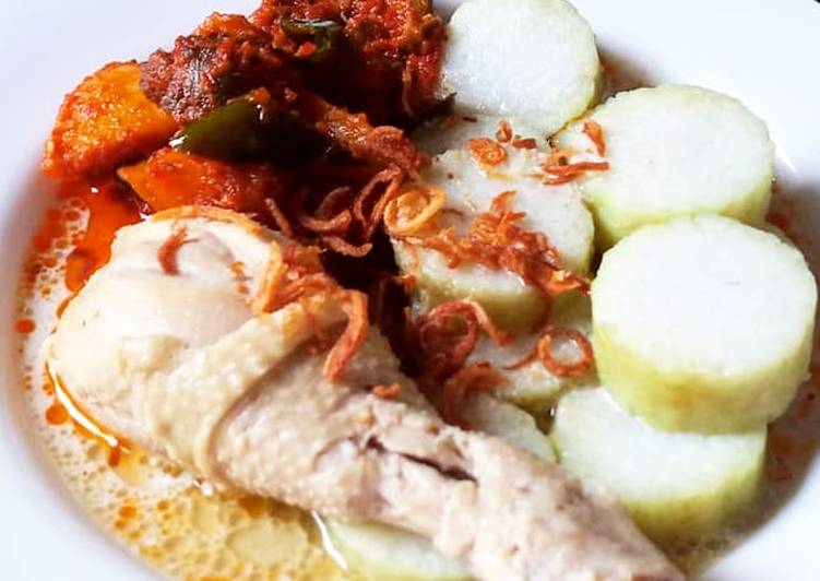 Detail Gambar Lontong Opor Ayam Nomer 30