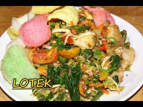 Detail Gambar Lotek Sayur Nomer 13