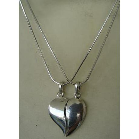 Detail Gambar Love Romantis Kalung Couple Love Warna Hitam Nomer 43