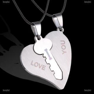 Detail Gambar Love Romantis Kalung Couple Love Warna Hitam Polos Nomer 53