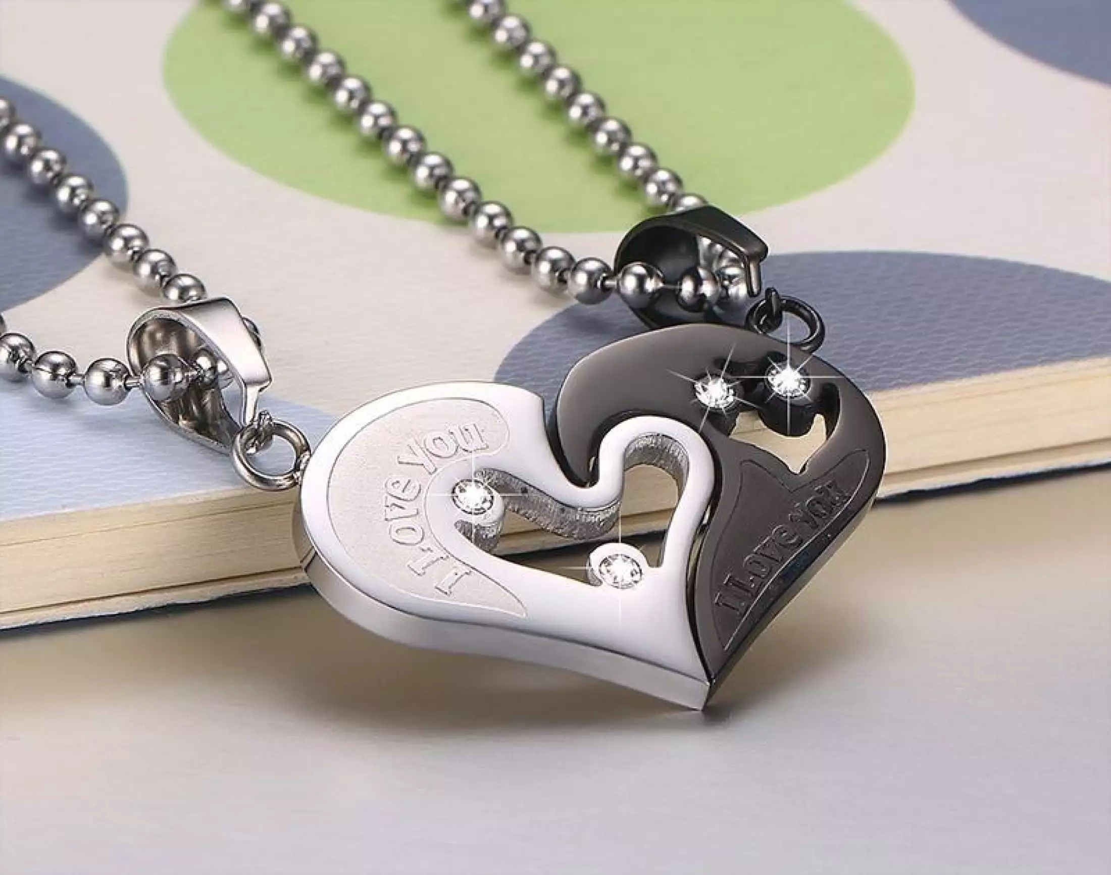 Detail Gambar Love Romantis Kalung Keren Love Nomer 14