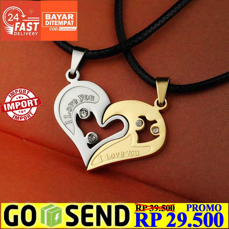 Detail Gambar Love Romantis Kalung Keren Love Nomer 6