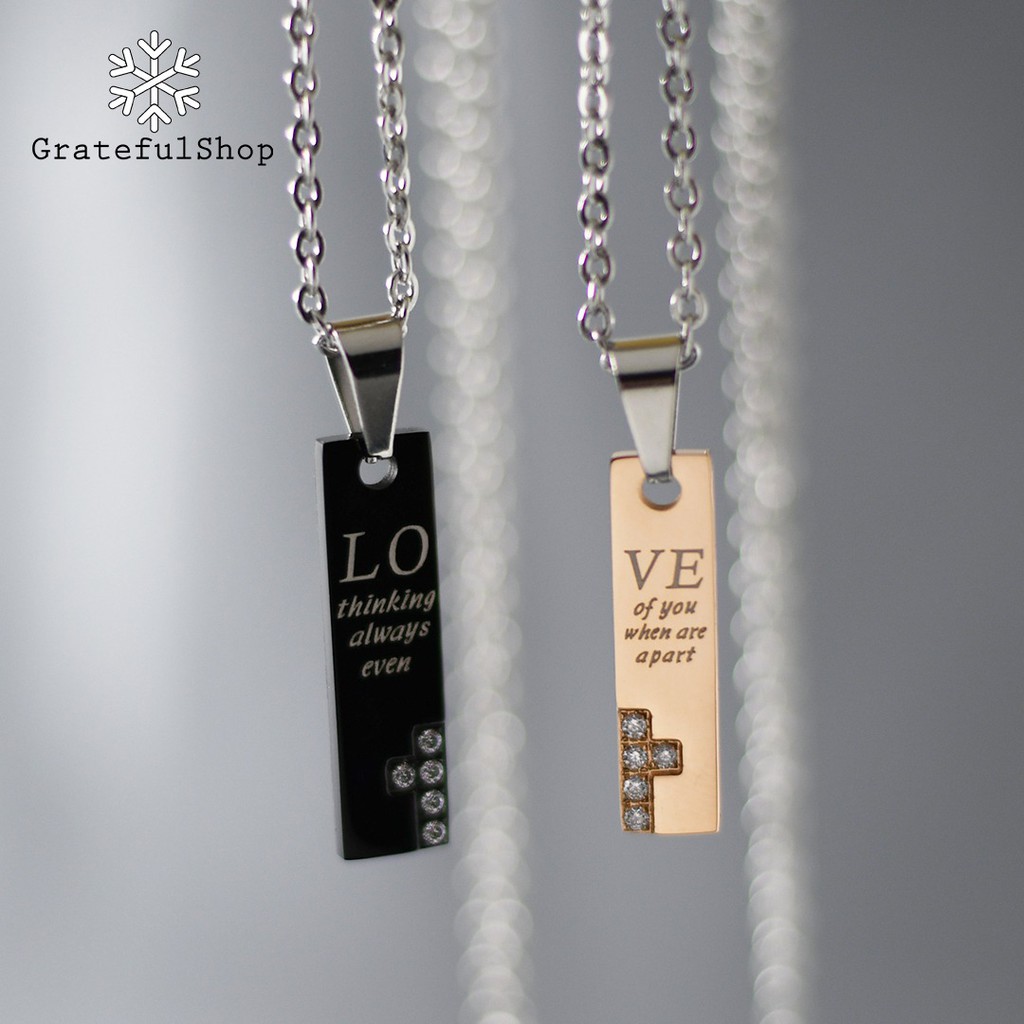 Detail Gambar Love Romantis Kalung Keren Love Nomer 10