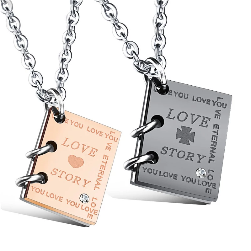 Detail Gambar Love Romantis Kalung Love Warna Hitam Nomer 11