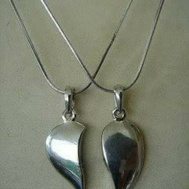 Detail Gambar Love Romantis Kalung Love Warna Hitam Nomer 33