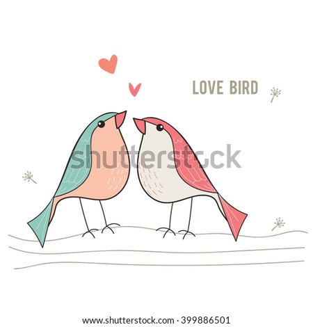 Detail Gambar Lovebird Karikatur Nomer 22