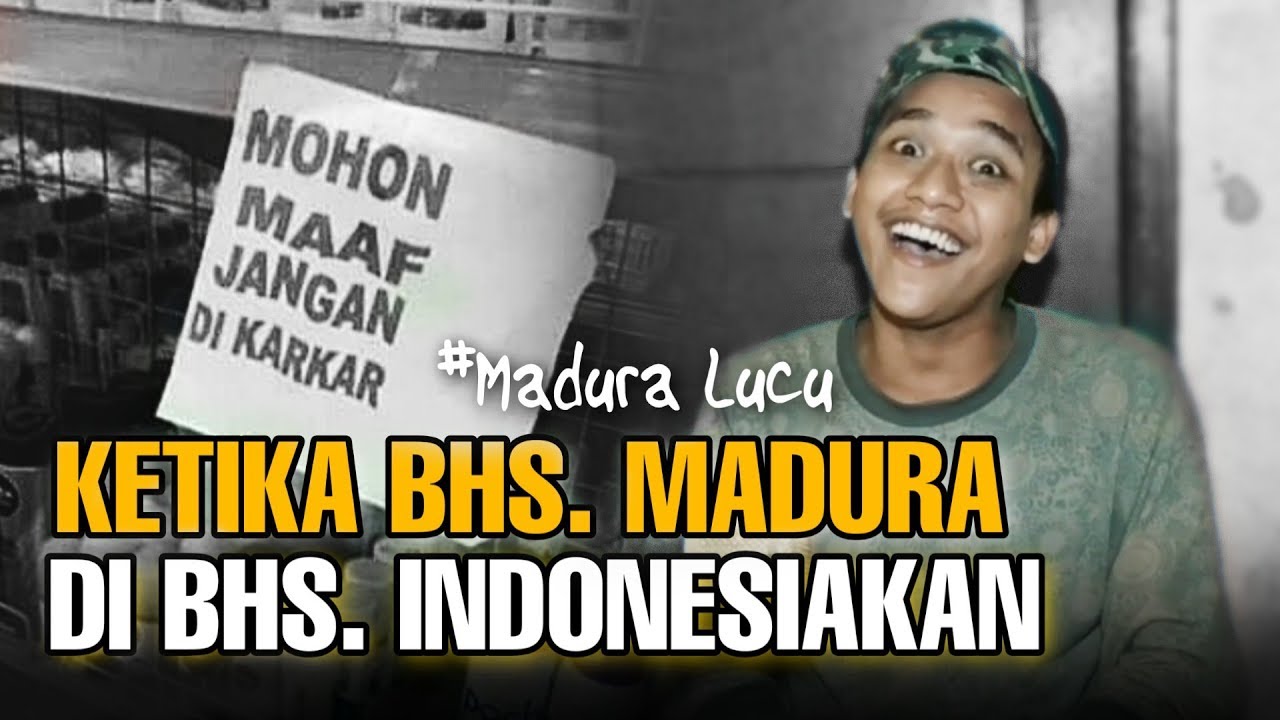 Detail Gambar Lucu Bahasa Madura Nomer 6