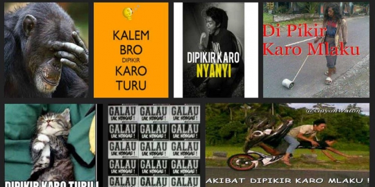 Detail Gambar Lucu Dipikir Karo Mlaku Nomer 9