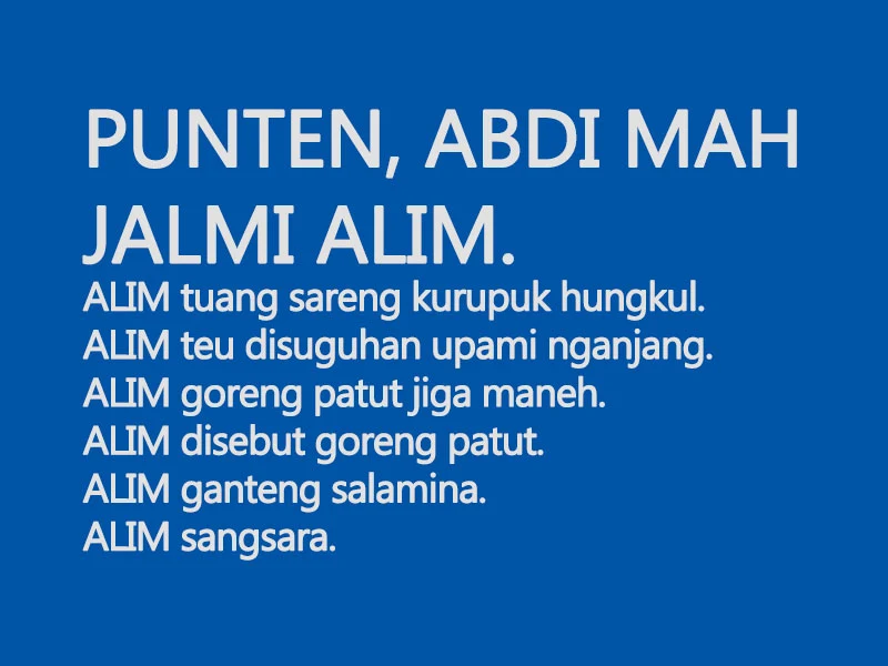 Detail Gambar Lucu Dp Bbm Bahasa Sunda Nomer 38