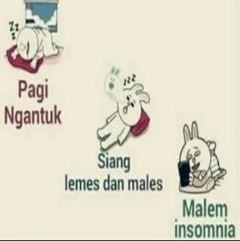 Detail Gambar Lucu Gak Bisa Tidur Nomer 6