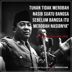 Detail Gambar Lucu Gambar Bung Karno Tuhan Tidak Merubah Satu Bangsa Nomer 2