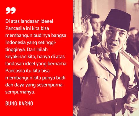 Detail Gambar Lucu Gambar Bung Karno Tuhan Tidak Merubah Satu Bangsa Nomer 11