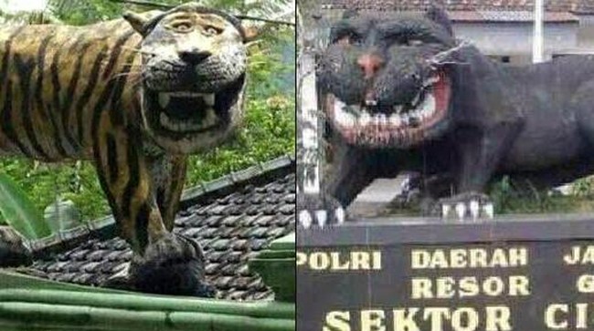 Detail Gambar Lucu Gambar Harimau Nomer 7