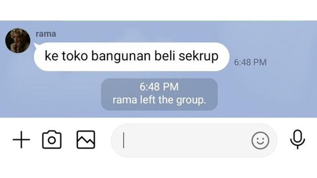 Detail Gambar Lucu Keluar Dari Grup Nomer 4