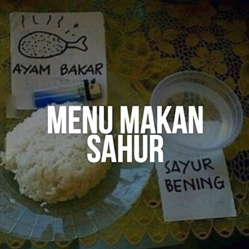 Detail Gambar Lucu Makan Sahur Nomer 15