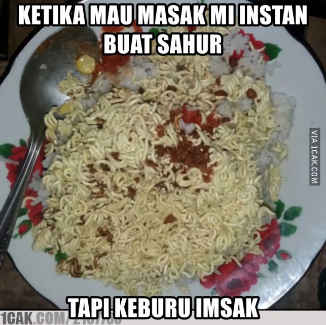 Detail Gambar Lucu Makan Sahur Nomer 8