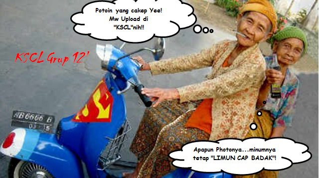 Detail Gambar Lucu Nenek Gaul Nomer 13