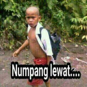 Detail Gambar Lucu Numpang Lewat Nomer 20