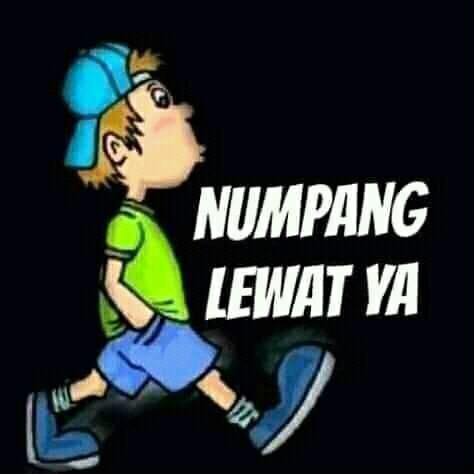 Detail Gambar Lucu Numpang Lewat Nomer 52