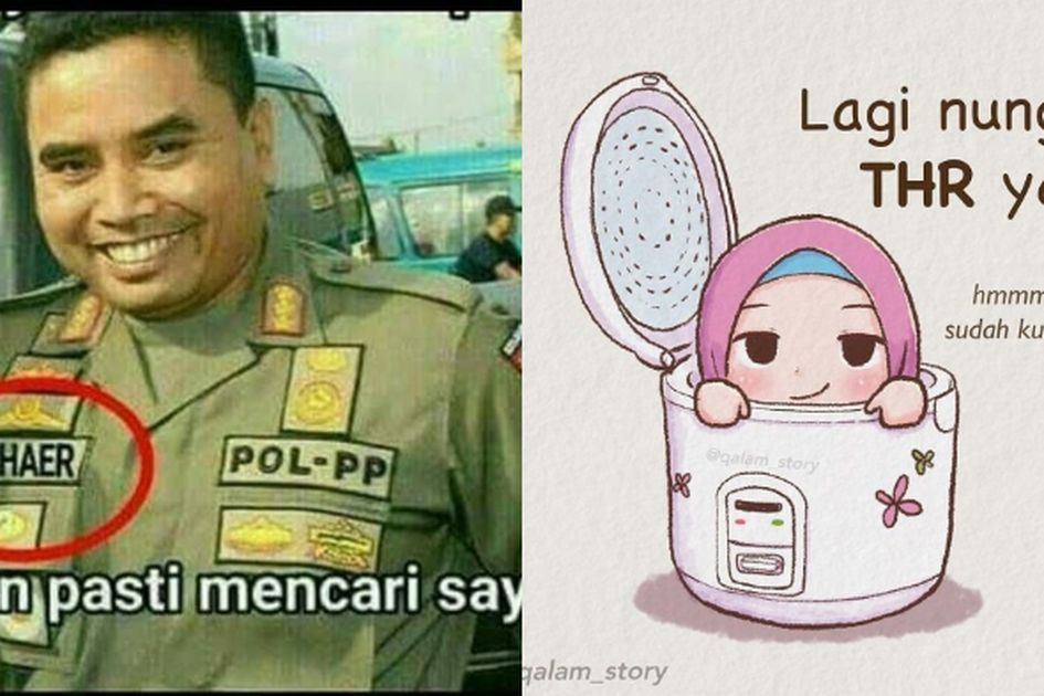 Detail Gambar Lucu Nunggu Thr Nomer 42