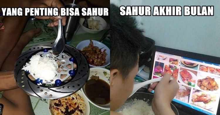 Detail Gambar Lucu Orang Makan Sahur Nomer 26