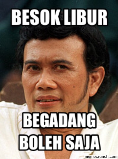 Detail Gambar Lucu Rhoma Irama Botak Nomer 20