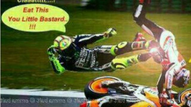 Detail Gambar Lucu Rossi Vs Marquez Nomer 10