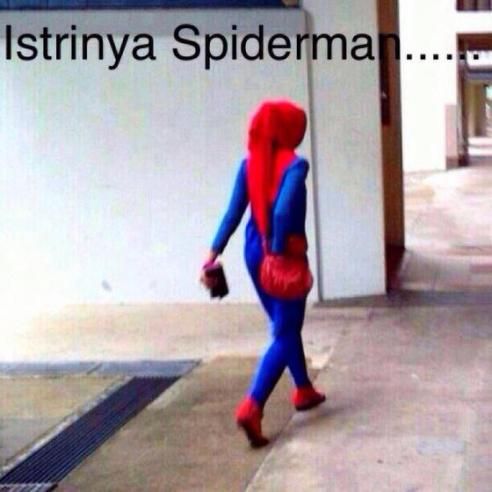 Gambar Lucu Spiderman - KibrisPDR