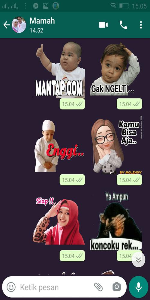 Detail Gambar Lucu Stiker Wa Nomer 37