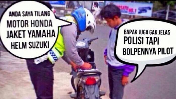 Detail Gambar Lucu Tentang Polisi Nomer 11