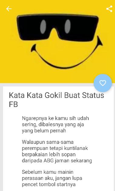 Detail Gambar Lucu Untuk Status Fb Nomer 24