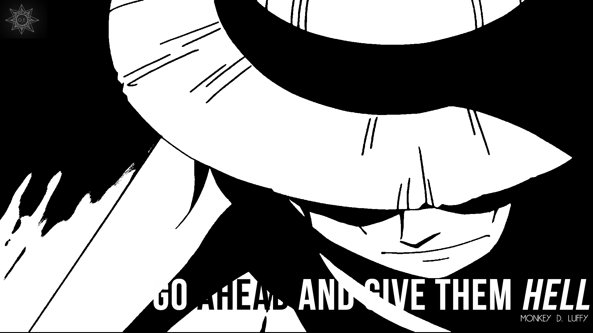 Detail Gambar Luffy Hitam Putih Nomer 53