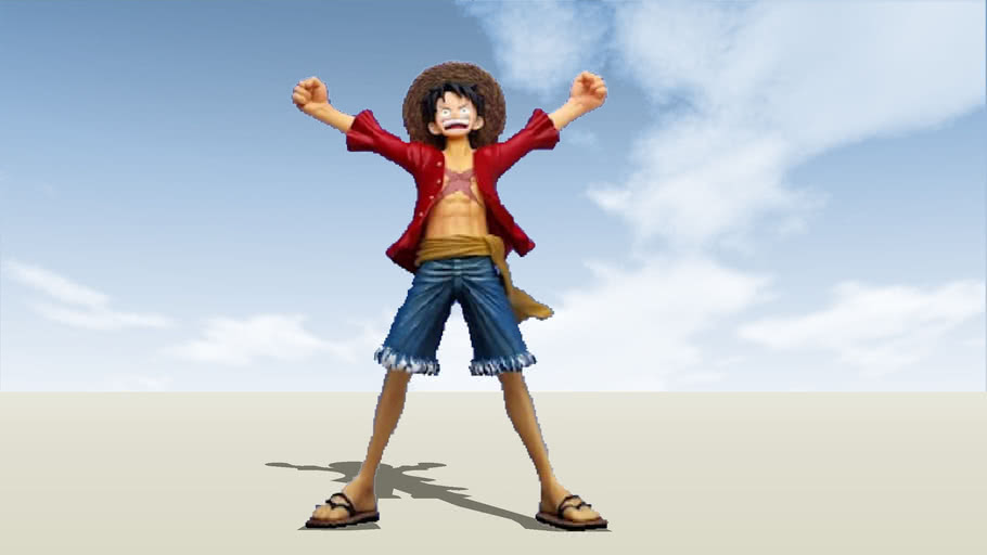 Detail Gambar Luffy Keren 3d Nomer 43