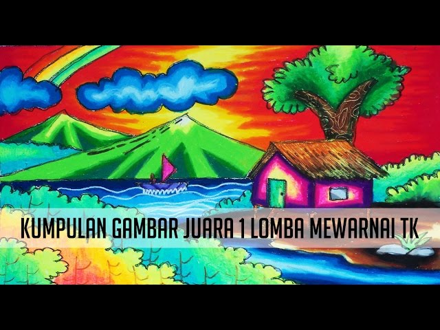 Detail Gambar Lukis Mewarnai Tk Nomer 14