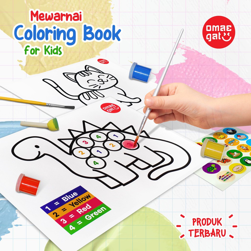 Detail Gambar Lukis Mewarnai Tk Nomer 22