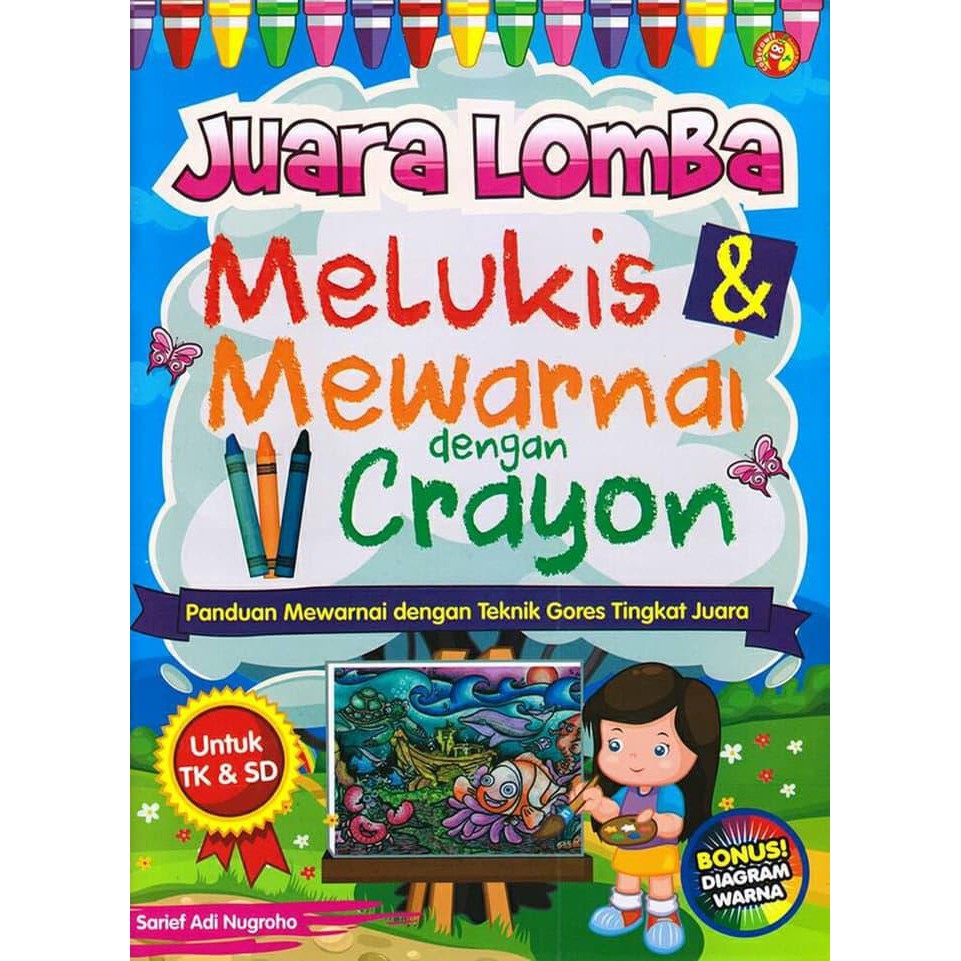 Detail Gambar Lukis Mewarnai Tk Nomer 31