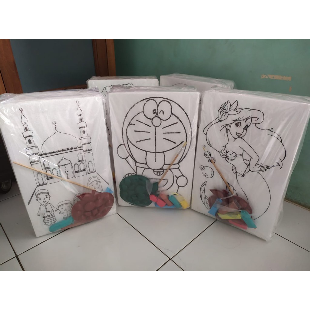 Detail Gambar Lukis Mewarnai Tk Nomer 48