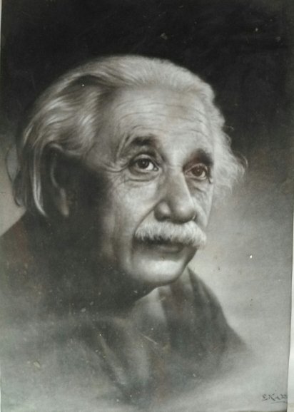 Detail Gambar Lukisan Albert Einstein Nomer 10