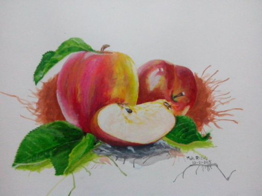 Detail Gambar Lukisan Apel Nomer 14