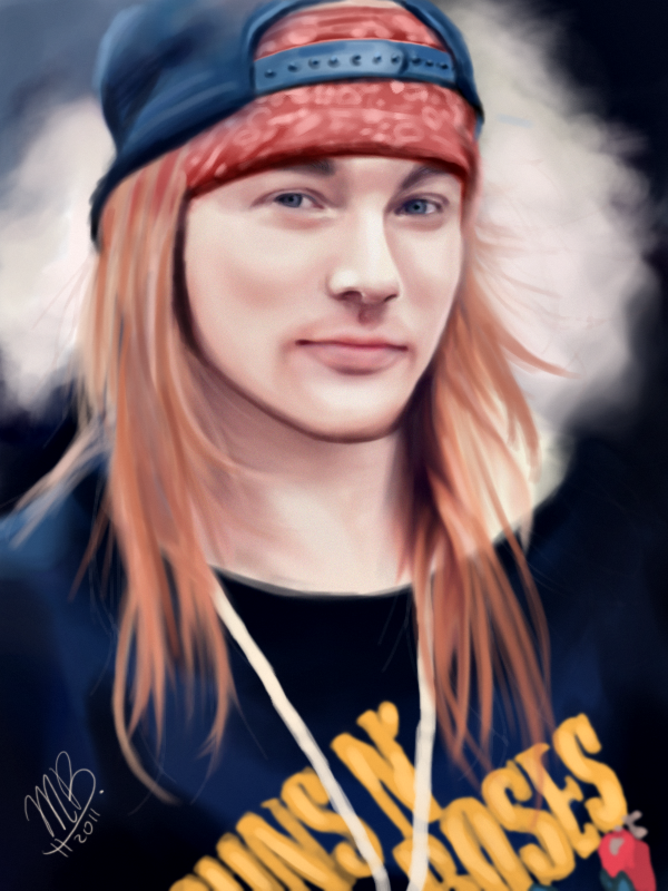 Detail Gambar Lukisan Axl Rose Nomer 5