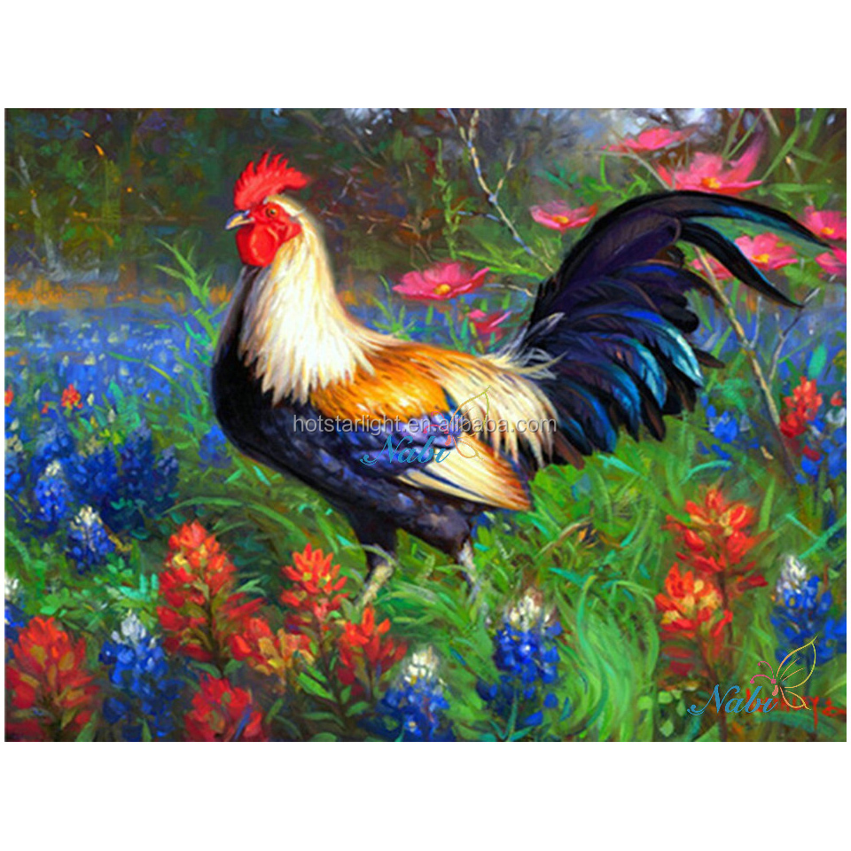 Detail Gambar Lukisan Ayam Nomer 43
