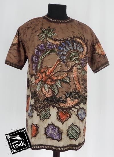 Detail Gambar Lukisan Baju Kaos Batik Nomer 22