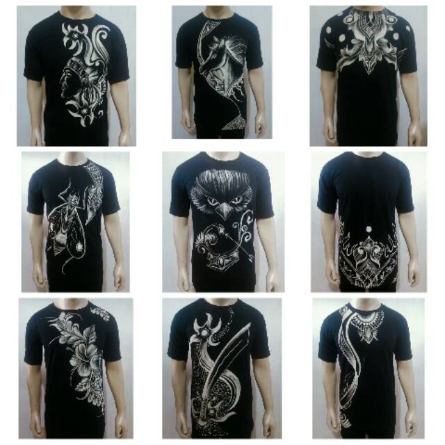 Detail Gambar Lukisan Baju Kaos Batik Nomer 38