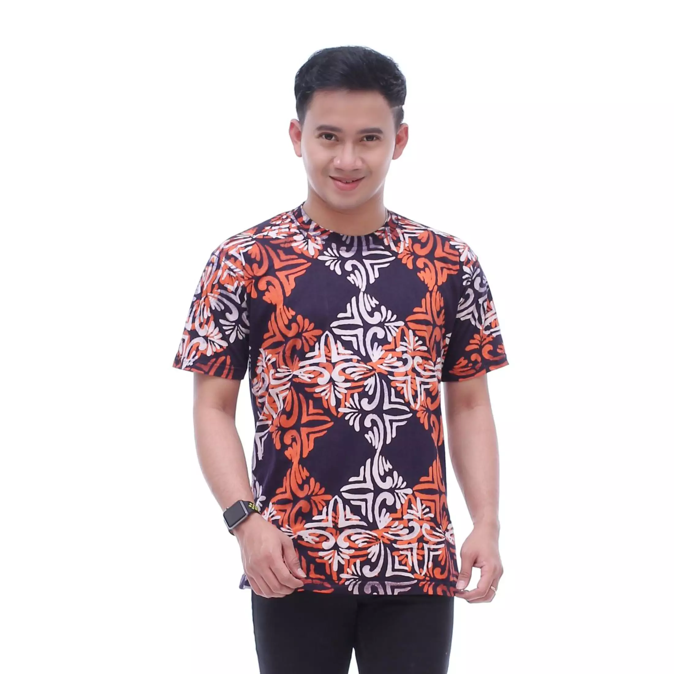 Detail Gambar Lukisan Baju Kaos Batik Nomer 9